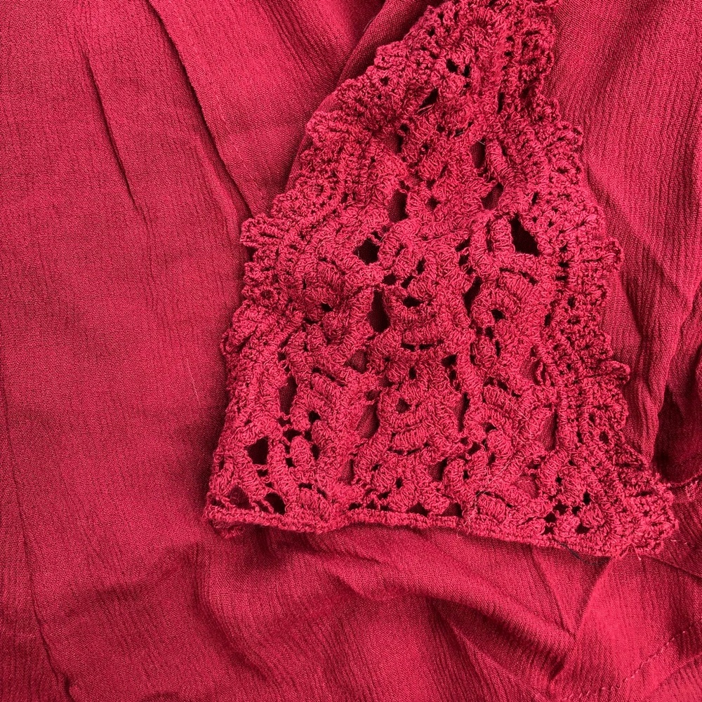 Maroon Romper - Picture 2 of 7